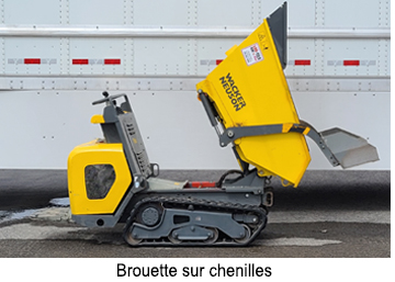 Brouette-sur-chenilles